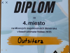 Halové Majstrovstvá Slovenska Beach Mix  - 4. miesto